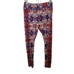 TC LulaRoe‎ Fourth Of July Leggings size 16